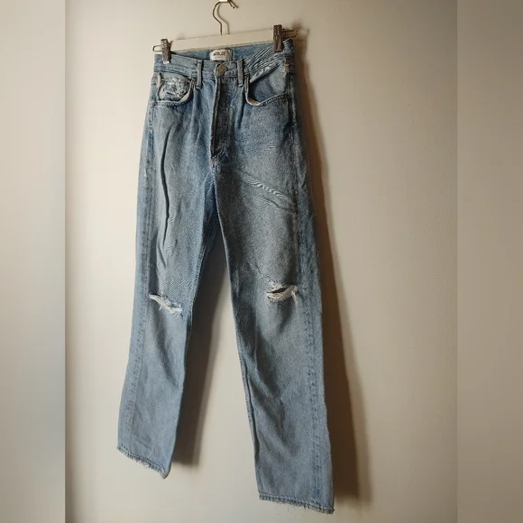 Agolde Jeans 90's Ultra High Rise Size 23 - Picture 6 of 15